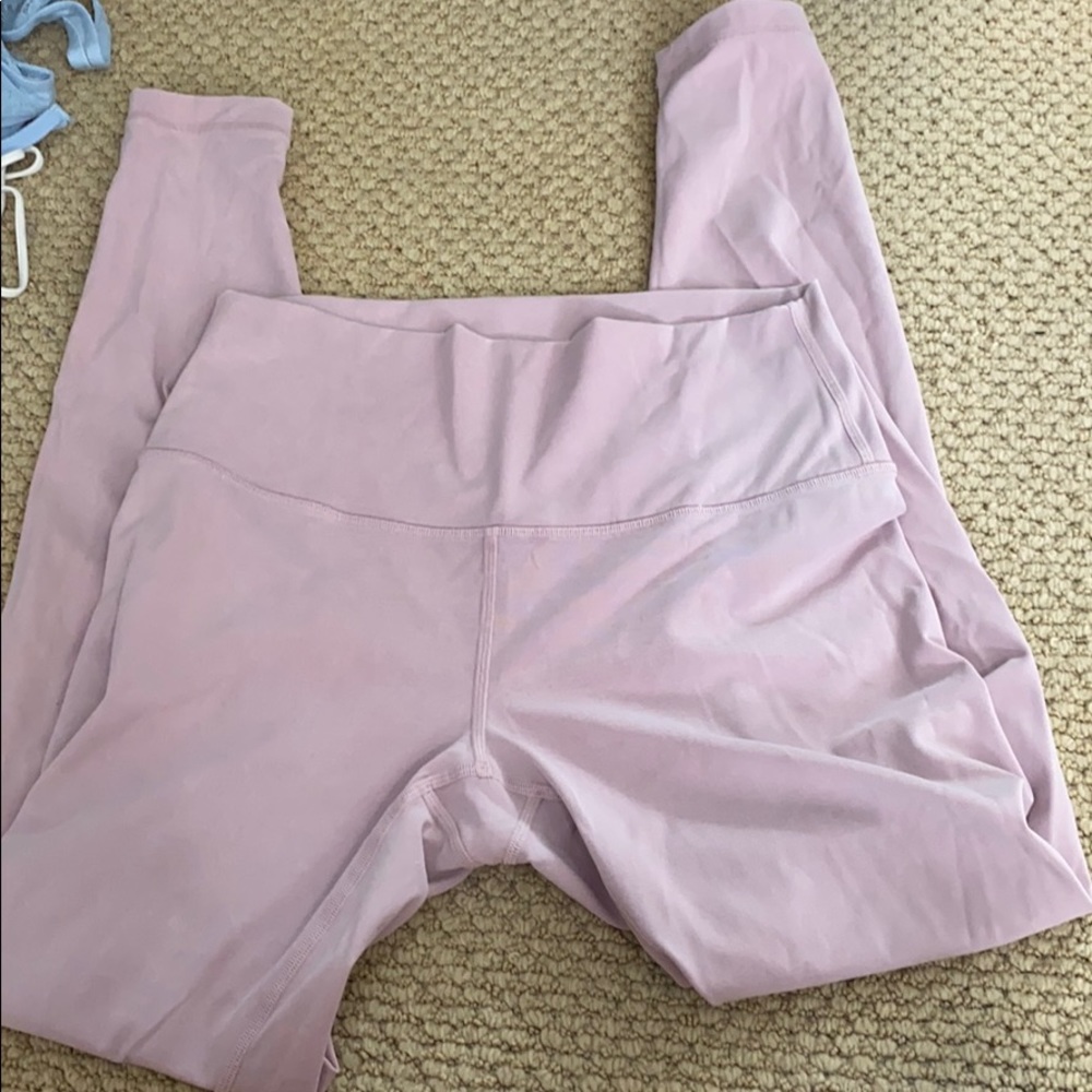 pink lululemon leggings